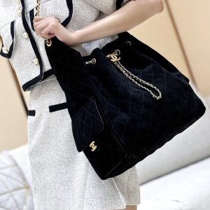 Chanel 25 Bag replika i spegelkvalitet - Exakt kopia i äkta läder 1052360438 - front view | 25 Bag