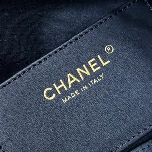 Chanel 25 Bag Replika i Spegelkvalitet - Exakt Kopia av Denimdesignen 1052360426 - side view | 25 Bag